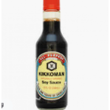 1220640 kikkoman soya sauce 12/591ml