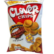 3704650 Leslie BBQ Clover Chips 25/155 g