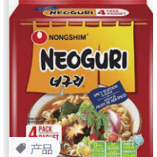 3600574 Nongshim US Neoguri Spicy Seafood N 6/4 pk