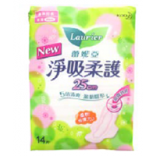 C0200  蕾妮亞淨吸柔護輕薄 25CM 14PC X 24