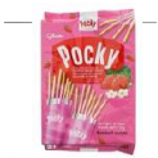 69281 POCKY STRAWBERRY BAG (ENG) CAN GLICO 144 G